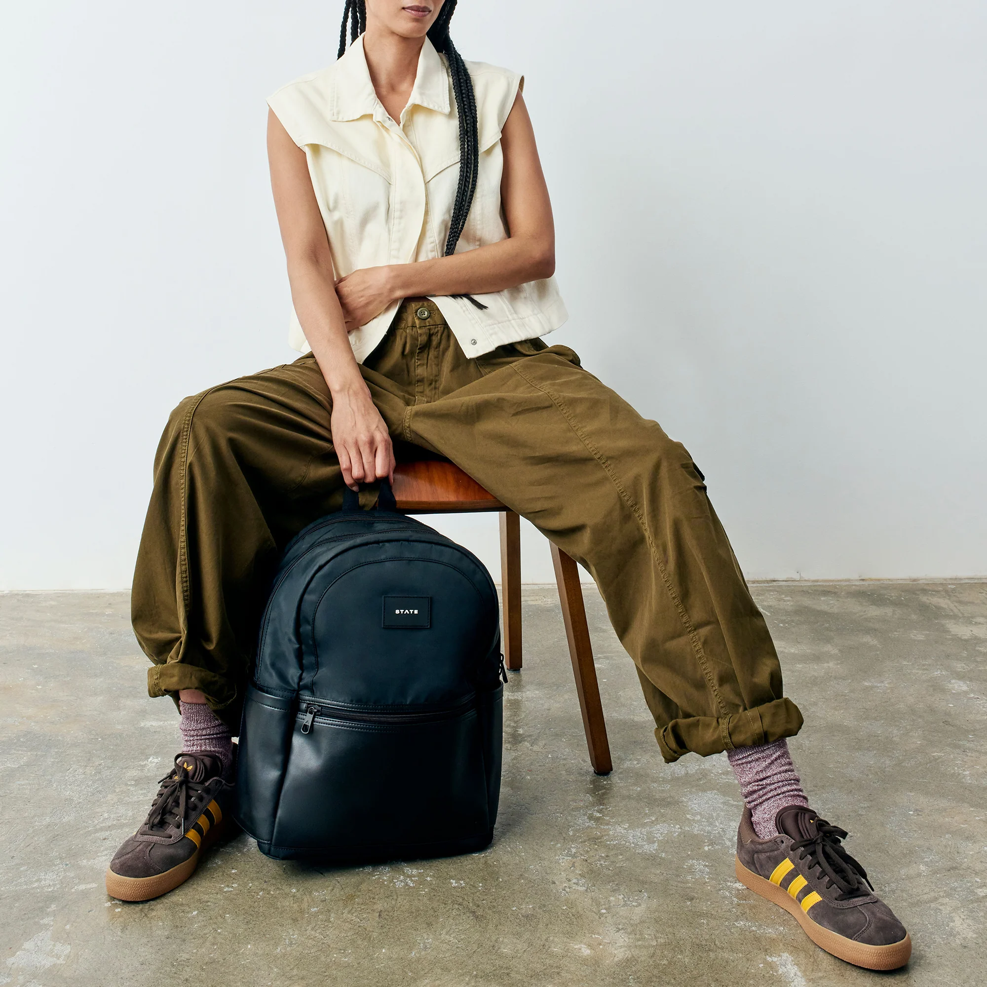 Evans Double Pocket Backpack - Image 9