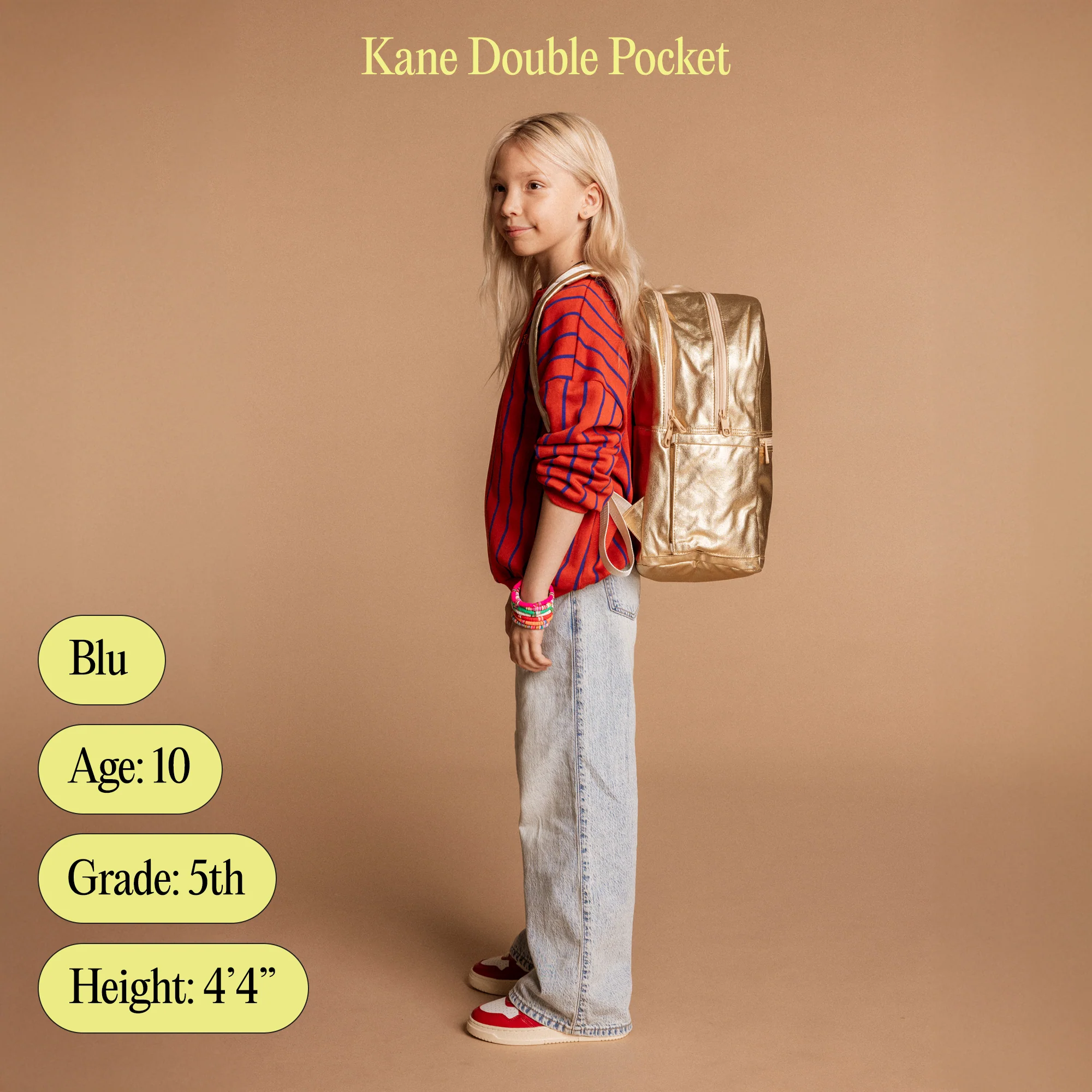 Kane Double Pocket Backpack - Image 8