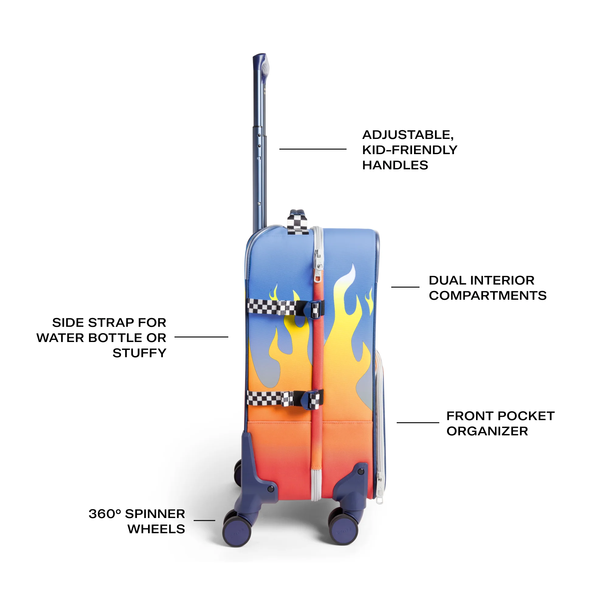 STATE x Hot Wheels™ Logan Carry-On Suitcase - Image 2