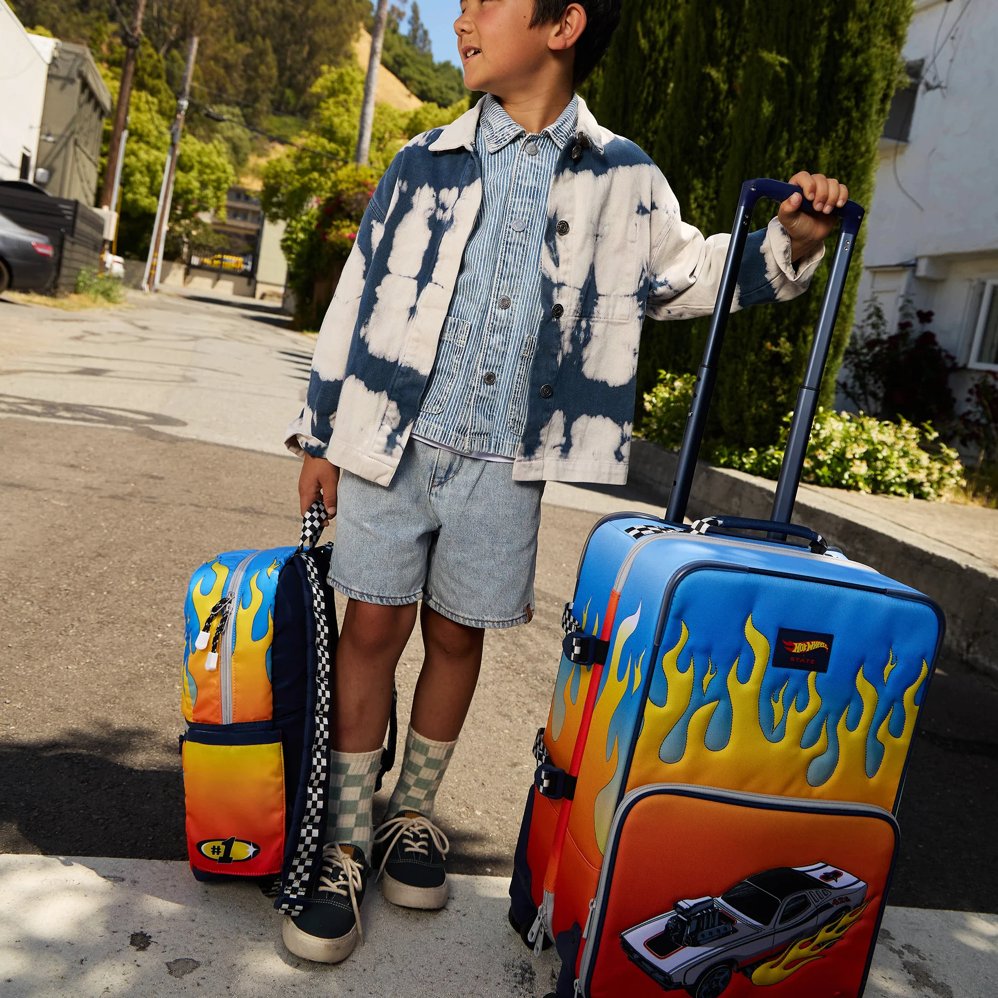 STATE x Hot Wheels™ Logan Carry-On Suitcase - Image 3