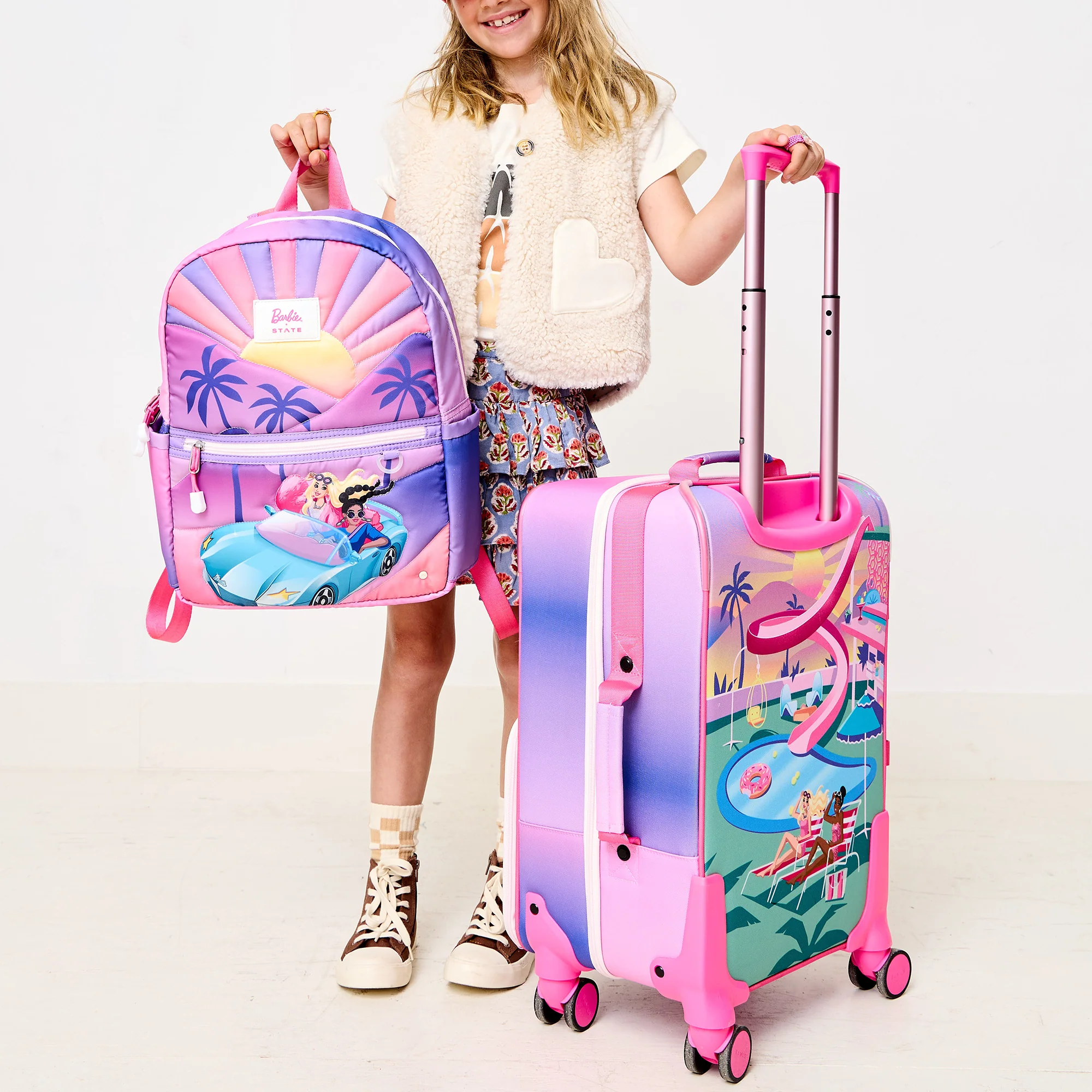 STATE x Barbie⢠Logan Carry-On Suitcase - Image 3