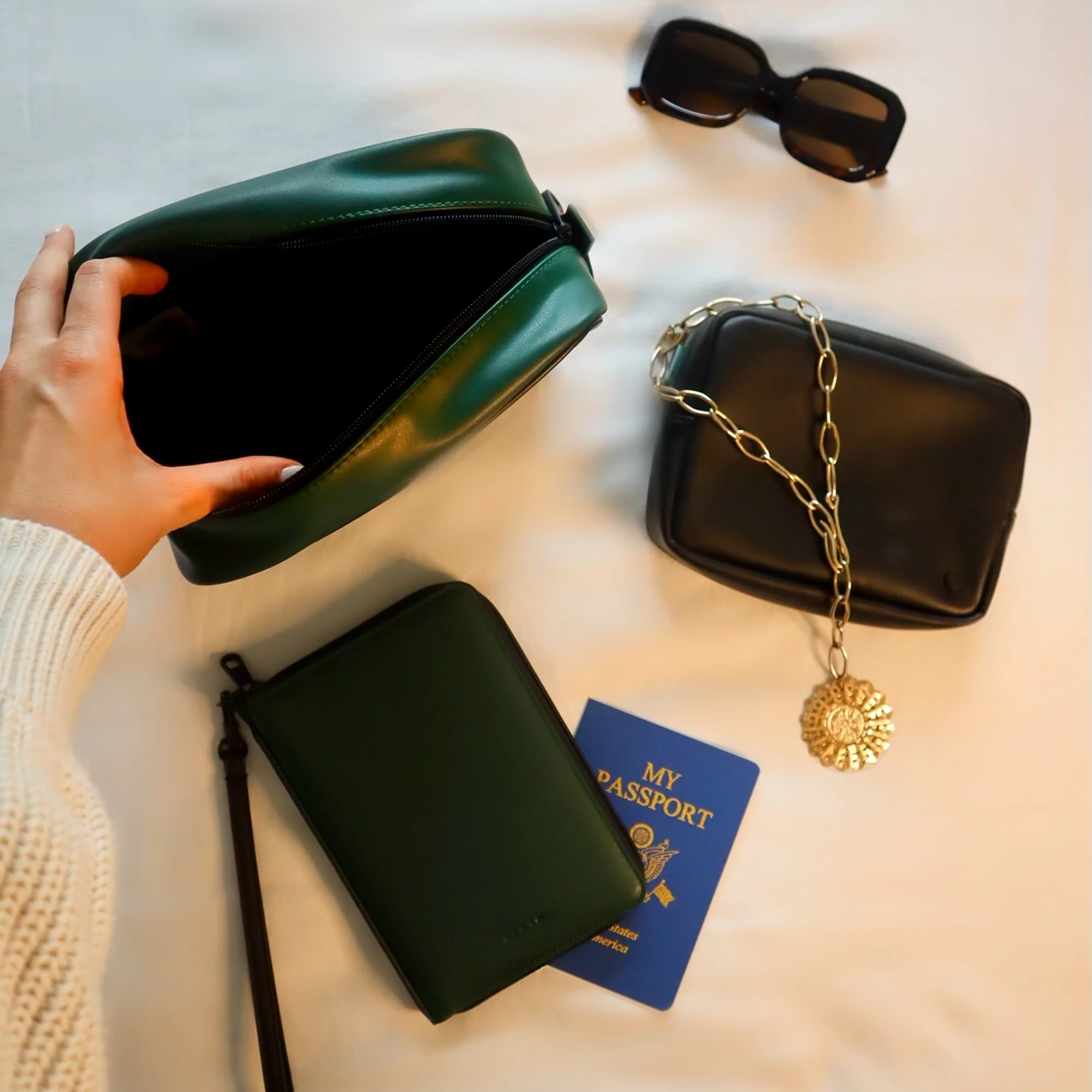 Travel Pouch Set of Two - Image 4